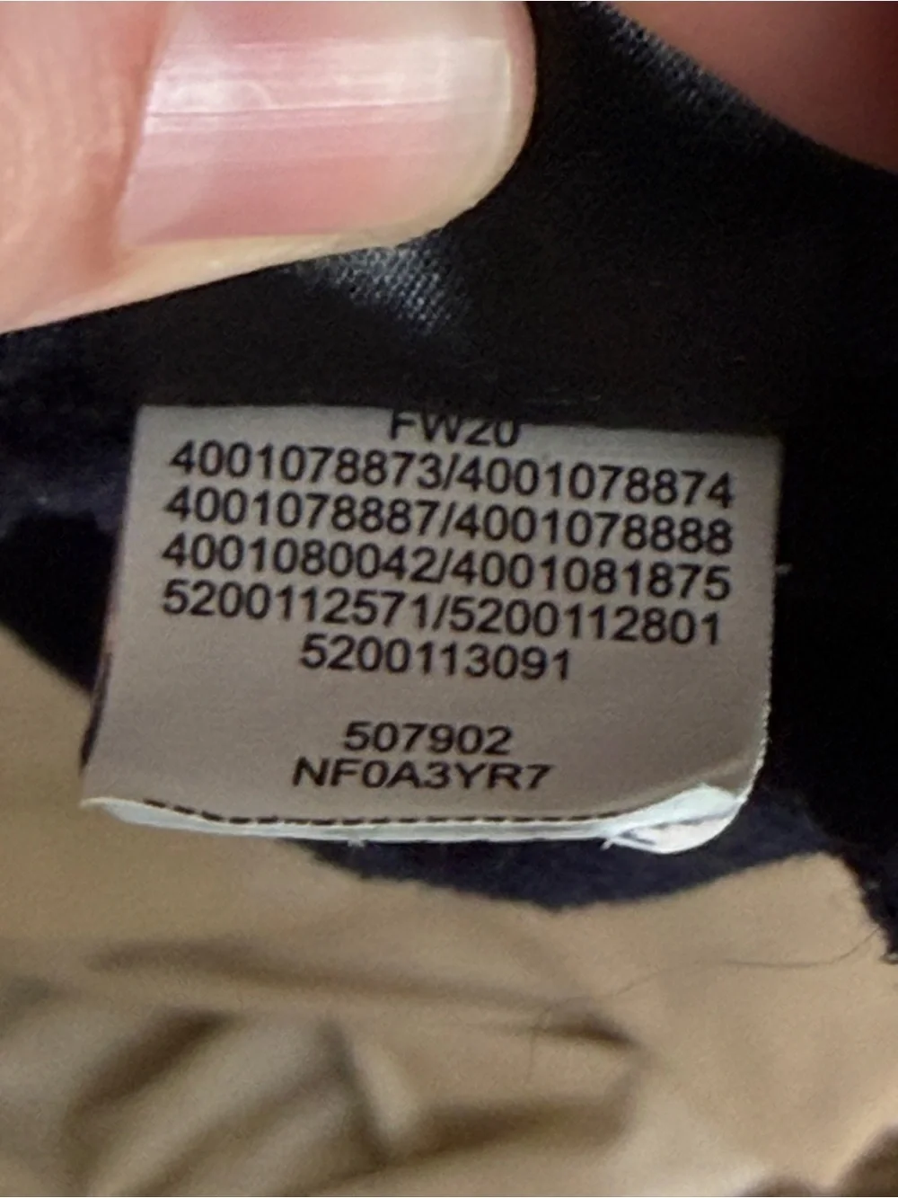 The North Face Men's Dark Navy Fleece Jacket - Full Zip